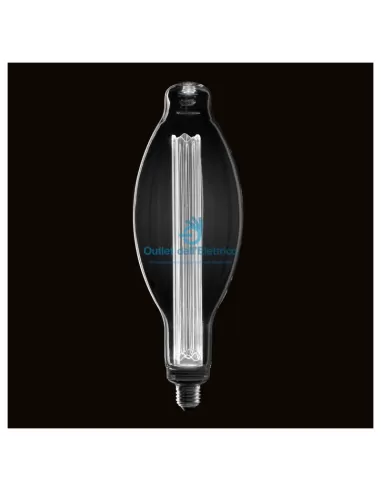 Wiva 12100661 Glasslight e115 humo' e27 4w 2000k